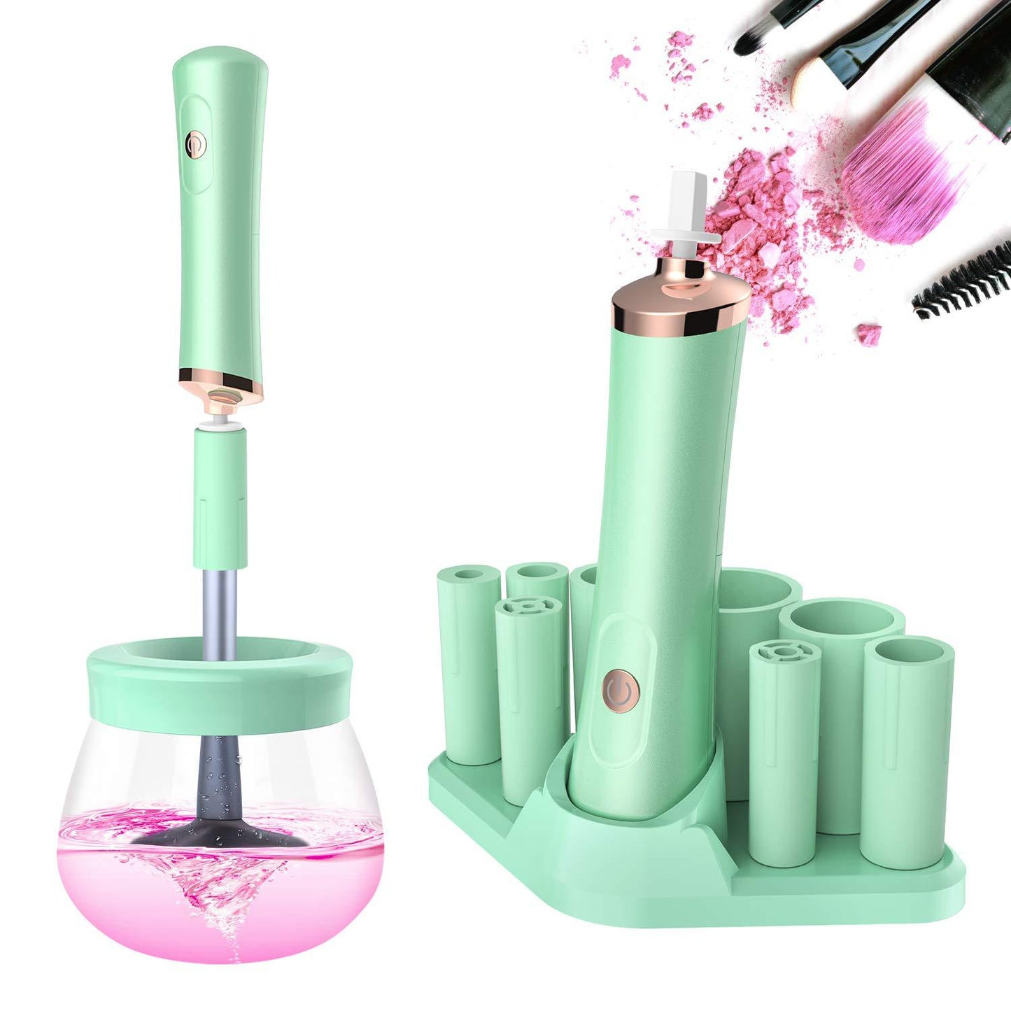 Makeup Brush Cleaner Cleaner Beauty Eyelashes Shaker Glue Wake Up Electric Makeup Brush Quick-drying Machine Scrubber