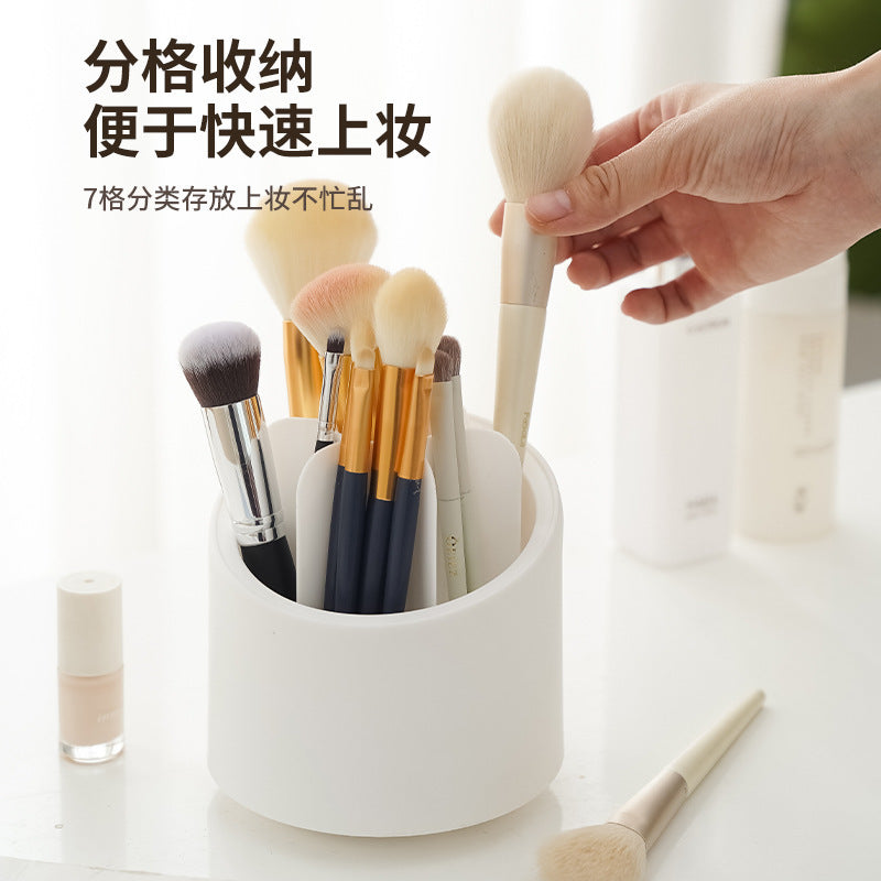 Makeup Brush Organizer Tub Brush Dust Storage Bucket 36