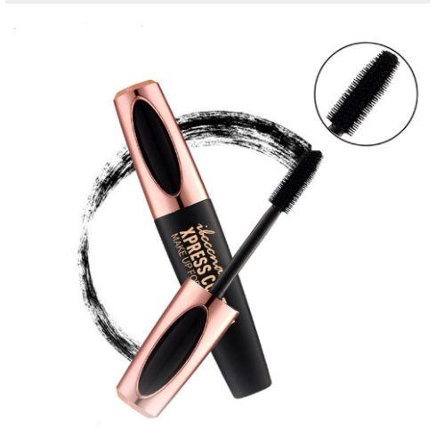 Long Curling Mascara Makeup Eyelash Black Waterproof Fiber Mascara Eye Lashes