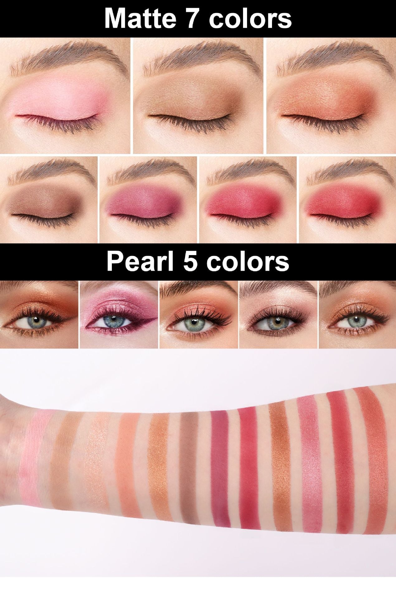 12color eyeshadow palette