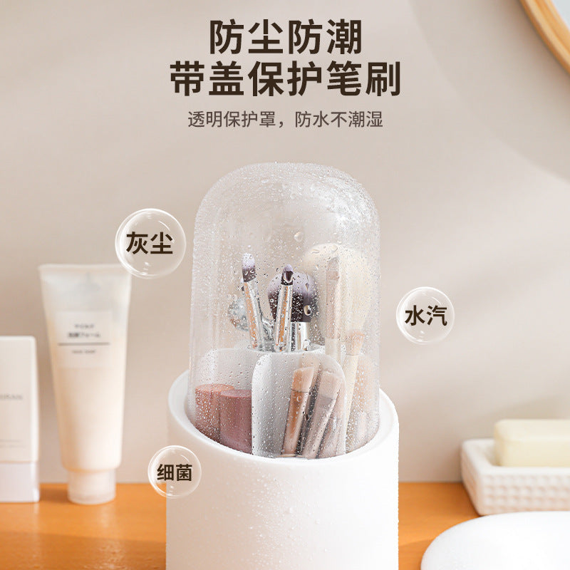 Makeup Brush Organizer Tub Brush Dust Storage Bucket 36