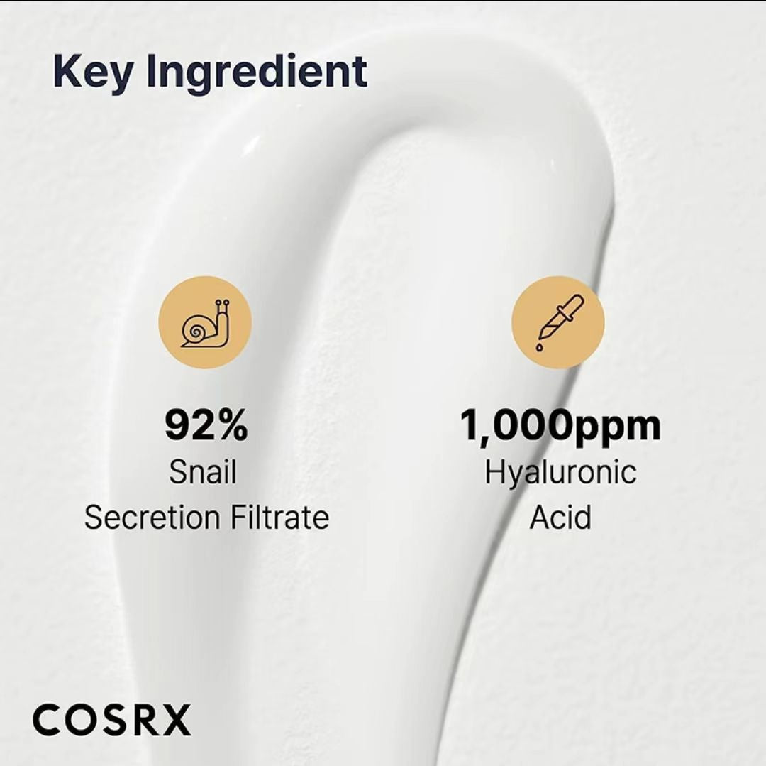 Cosrx Snail Cream 92 Multi-Effect Cream Snail Essence Moisturizing Cream Apply