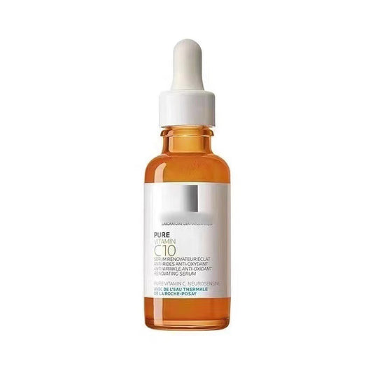 Cross-border In Stock Li Fu Quan Wei C10 Repair Essence 10% VC Moisturizing Essence 30ML Small Green Bottle For Hair
